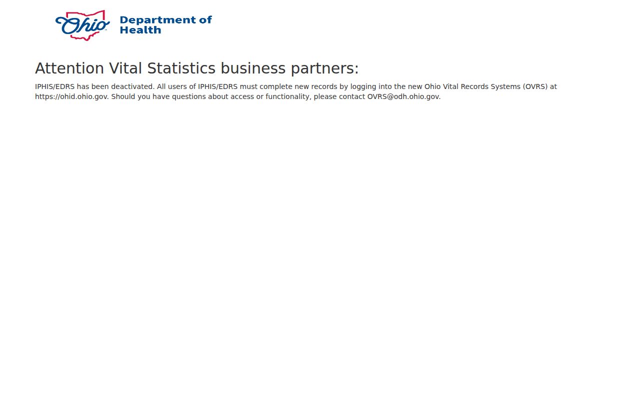 Parma Heights residents directory Ohio Vital Statistics portal