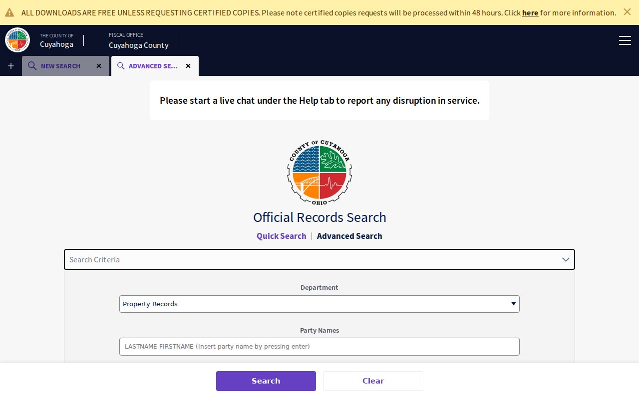 Parma Heights street directory Recorder advanced address search